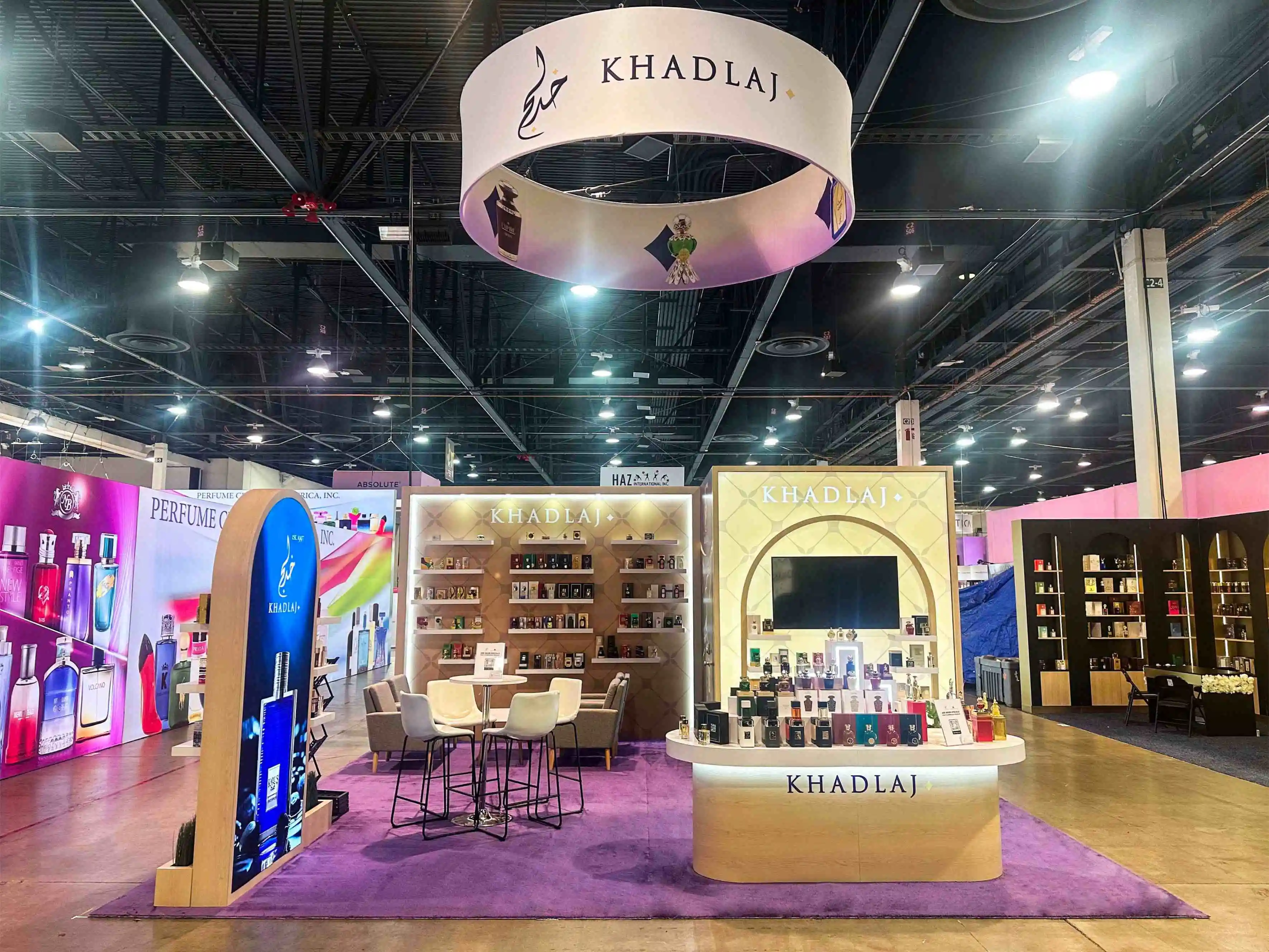 Using LED Lighting to Enhance Your Trade Show Booth