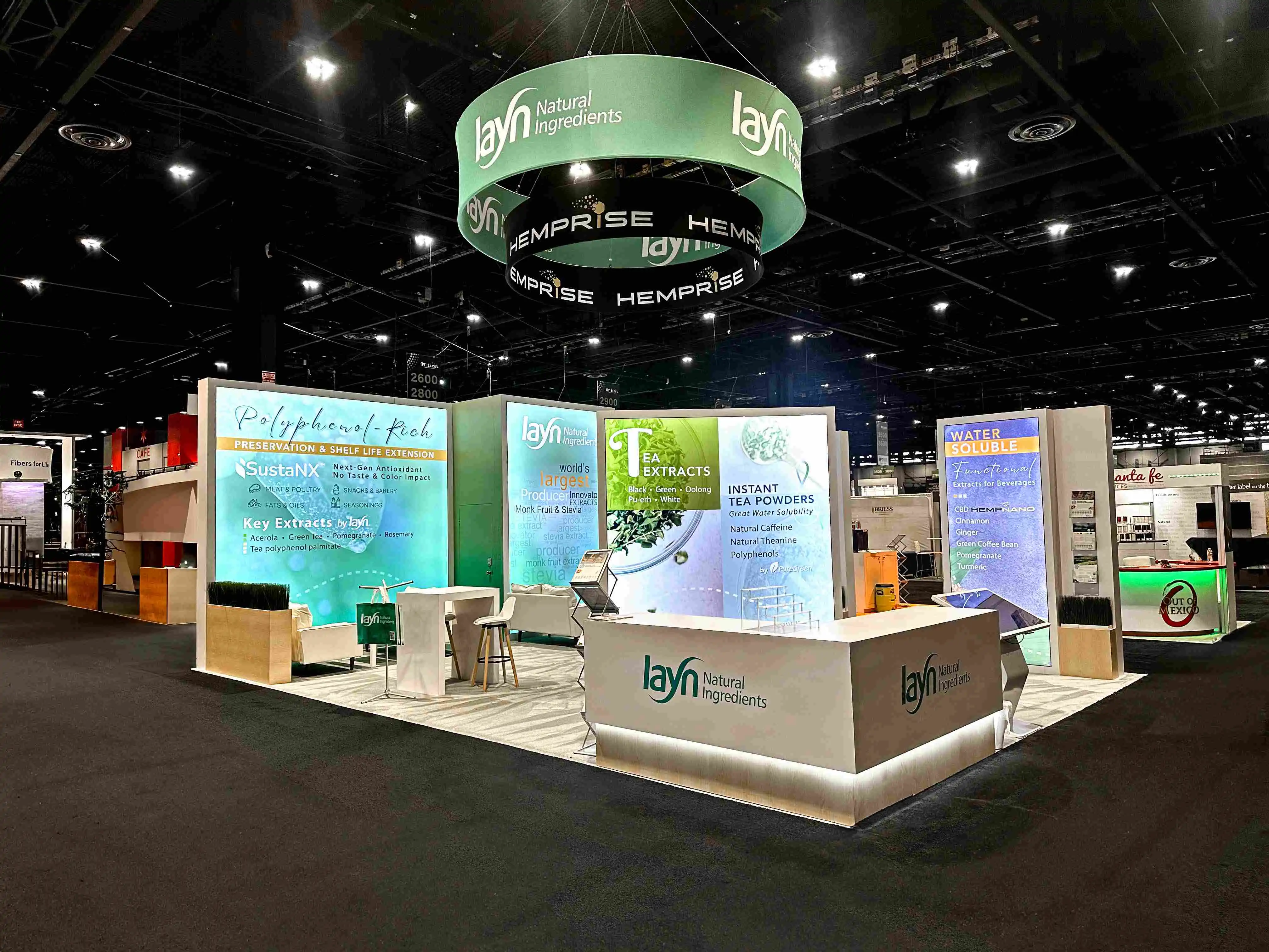 Custom Booth Design for Natural Products Expo West Brands